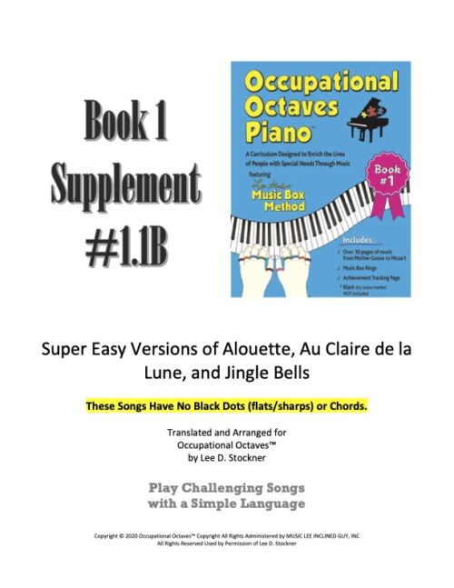 Occupational Octaves™ Piano Supplement 1.1B (Digital)