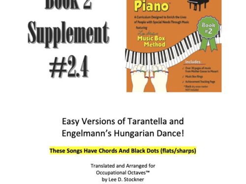 Occupational Octaves Piano™ Supplement 2.4 (Digital)